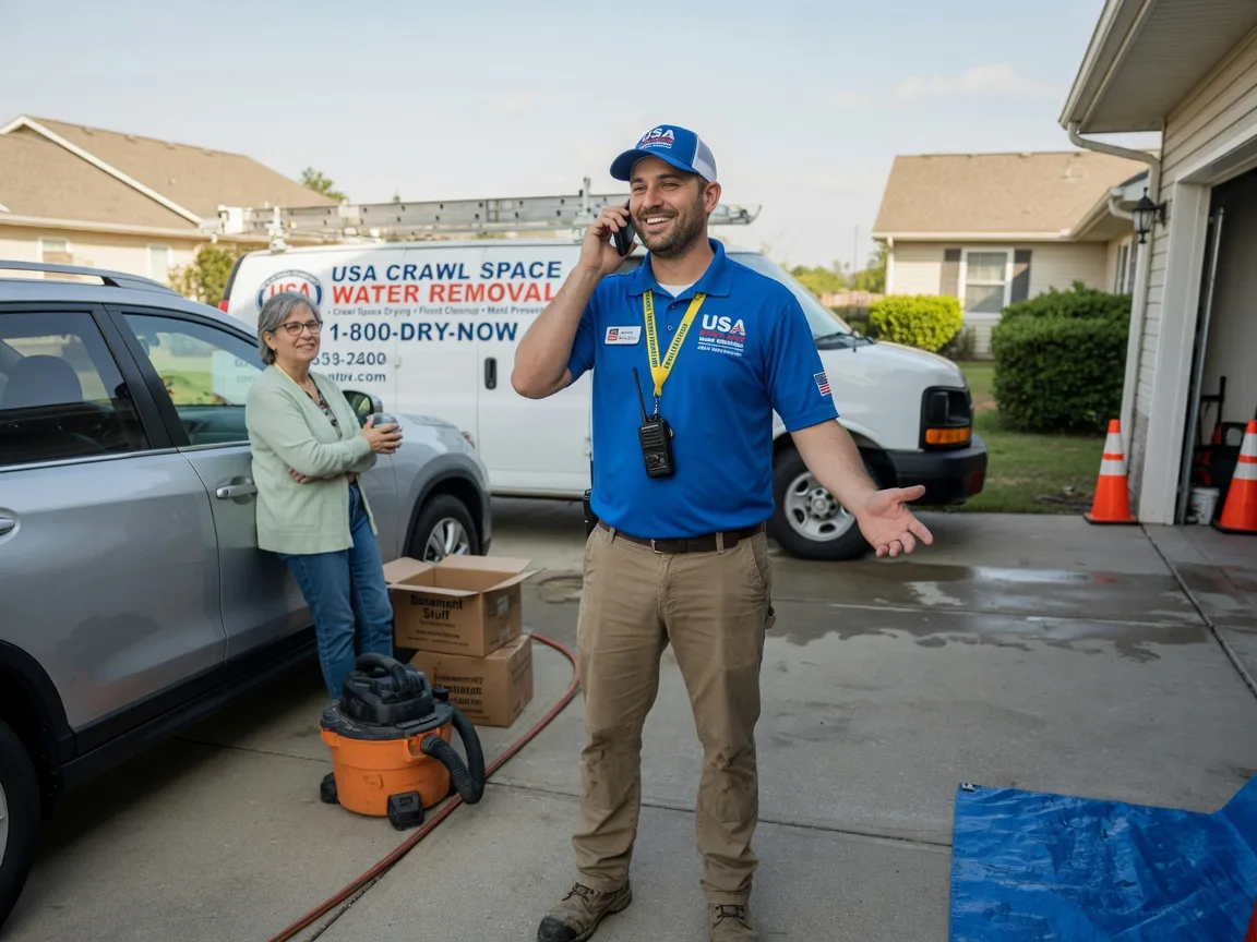 Crawl Space Water Removal Bayboro, NC FAQs